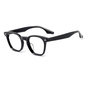 Big-faced Men's Glasses Frame Handmade Japanese Plate Box Women's Glasses Frame Tortoise Shell Retro Style with Myopia.