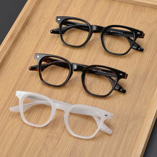 Carica l&#39;immagine nel visualizzatore di Gallery, Big-faced Men&#39;s Glasses Frame Handmade Japanese Plate Box Women&#39;s Glasses Frame Tortoise Shell Retro Style with Myopia.