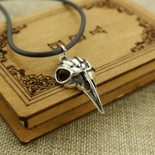 Load image into Gallery viewer, Bird Skull Necklace Vintage Goblet of Fire Bellatrix Lestrange Pendant Necklaces For Women Silvery Fashion Jewelry Accessories