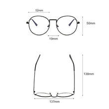 Load image into Gallery viewer, Black Glasses Mobile Phone Glasses Radiation Blue Light Men's Flat Mirror Computer Glasses Anti Blue Ray Glasses Clear