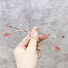 Load image into Gallery viewer, Black Glasses Mobile Phone Glasses Radiation Blue Light Men's Flat Mirror Computer Glasses Anti Blue Ray Glasses Clear