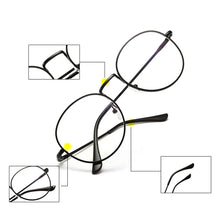 Load image into Gallery viewer, Black Glasses Mobile Phone Glasses Radiation Blue Light Men's Flat Mirror Computer Glasses Anti Blue Ray Glasses Clear