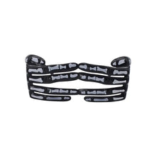 Carica l&#39;immagine nel visualizzatore di Gallery, Black Gold Fingers Glasses Festival Sunglasses Men Women One Piece Silver Bar for Party Cosplay Steampunk Sun Glasses