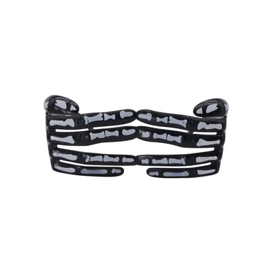 Black Gold Fingers Glasses Festival Sunglasses Men Women One Piece Silver Bar for Party Cosplay Steampunk Sun Glasses