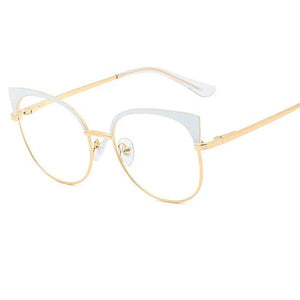 Blue Light Glasses Clear Regular Computer Glasses  Women Eyewear Improve Comfort Optical Myopia Reading Eyeglasses Frame