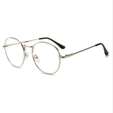 Load image into Gallery viewer, Blue Light Glasses Retro Metal Frame Anti Blue Ray Computer Glasses Women Vintage Men Round Glasses Frame Goggle Big Eyewear
