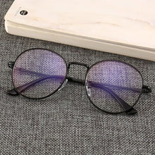Load image into Gallery viewer, Blue Light Glasses Retro Metal Frame Anti Blue Ray Computer Glasses Women Vintage Men Round Glasses Frame Goggle Big Eyewear