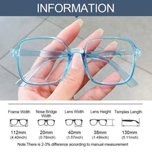 Load image into Gallery viewer, Blue Ray Blocking Anti-Blue Light Glasses Ultralight Cute Frame Eyewear Eye Protection Optical Spectacle Eyeglass