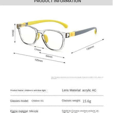 Carica l&#39;immagine nel visualizzatore di Gallery, Blue Ray Blocking Anti-Blue Light Glasses Ultralight Eye Protection Computer Goggles TR90 Frame Eyewear Children Boys Girls
