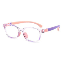 Carica l&#39;immagine nel visualizzatore di Gallery, Blue Ray Blocking Anti-Blue Light Glasses Ultralight Eye Protection Computer Goggles TR90 Frame Eyewear Children Boys Girls