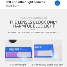 Load image into Gallery viewer, Blue Ray Blocking Anti-Blue Light Reading Glasses Folding Portable Hyperopia Glasses Ultralight Eye Protection