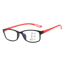 Load image into Gallery viewer, Blue Ray Blocking Anti-Blue Light Reading Glasses Multifocal Eye Protection Hyperopia Glasses Ultralight TR90