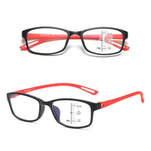 Load image into Gallery viewer, Blue Ray Blocking Anti-Blue Light Reading Glasses Multifocal Eye Protection Hyperopia Glasses Ultralight TR90