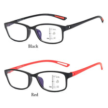 Load image into Gallery viewer, Blue Ray Blocking Anti-Blue Light Reading Glasses Progressive Near Far Eye Protection Hyperopia Glasses Ultralight TR90