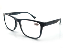 Load image into Gallery viewer, Blue light blocking Reading Glasses Big Head Men Rectangle Oversized Readers Eyeglasses Women Spring Hinge Clear Vision +1.0~4.0