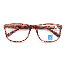 Load image into Gallery viewer, Blue light blocking Reading Glasses Big Head Men Rectangle Oversized Readers Eyeglasses Women Spring Hinge Clear Vision +1.0~4.0