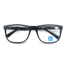 Load image into Gallery viewer, Blue light blocking Reading Glasses Big Head Men Rectangle Oversized Readers Eyeglasses Women Spring Hinge Clear Vision +1.0~4.0