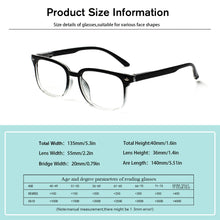 Load image into Gallery viewer, Boncamor 5 Pack Blue Light Bloking Reading Glasses Spring Hinge Wear Comfortable Men Woman Computer Eyeglasses +0--+400