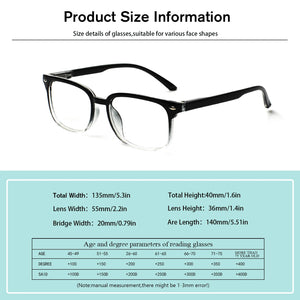 Boncamor 5 Pack Blue Light Bloking Reading Glasses Spring Hinge Wear Comfortable Men Woman Computer Eyeglasses +0--+400
