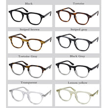Load image into Gallery viewer, Brand Design Acetate Glasses Frame Men Square Prescription Eyeglasses Women Male Nerd Myopia Optical Clear Spectacles Eyewear
