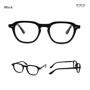 Brand Design Acetate Glasses Frame Men Square Prescription Eyeglasses Women Male Nerd Myopia Optical Clear Spectacles Eyewear