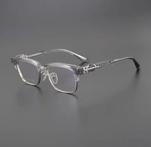 Load image into Gallery viewer, Brand Design Handmade Acetate Eyeglasses Frame Vintage Men Optical Eyewear Top Quality Prescription Retro Glasses Women