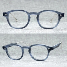 Load image into Gallery viewer, Brand Design   Acetate Johnny Depp Glasses Men Women Retro Vintage Transparent Optical Myopia Prescription Eyewear
