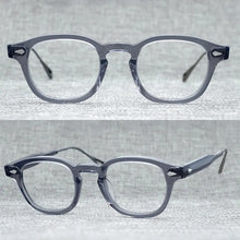 Load image into Gallery viewer, Brand Design   Acetate Johnny Depp Glasses Men Women Retro Vintage Transparent Optical Myopia Prescription Eyewear