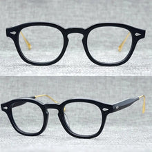 Load image into Gallery viewer, Brand Design   Acetate Johnny Depp Glasses Men Women Retro Vintage Transparent Optical Myopia Prescription Eyewear