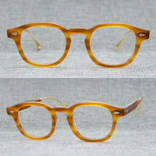 Load image into Gallery viewer, Brand Design   Acetate Johnny Depp Glasses Men Women Retro Vintage Transparent Optical Myopia Prescription Eyewear