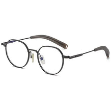Load image into Gallery viewer, Brand Design Pure Titanium Glasses Frames Men Women Retro Round Prescription Eyeglasses Myopia Optical Eyewear Spectacle DLX108