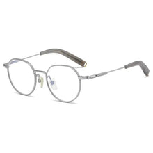 Load image into Gallery viewer, Brand Design Pure Titanium Glasses Frames Men Women Retro Round Prescription Eyeglasses Myopia Optical Eyewear Spectacle DLX108