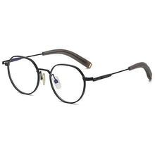 Load image into Gallery viewer, Brand Design Pure Titanium Glasses Frames Men Women Retro Round Prescription Eyeglasses Myopia Optical Eyewear Spectacle DLX108