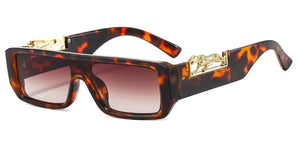 Brand Design Women Small Square Sunglasses Luxury Rectangle Unique Sun Glasses Female Lady Eyeglass Shades Goggles UV400