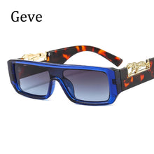 Carica l&#39;immagine nel visualizzatore di Gallery, Brand Design Women Small Square Sunglasses Luxury Rectangle Unique Sun Glasses Female Lady Eyeglass Shades Goggles UV400