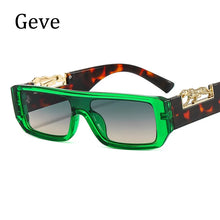 Carica l&#39;immagine nel visualizzatore di Gallery, Brand Design Women Small Square Sunglasses Luxury Rectangle Unique Sun Glasses Female Lady Eyeglass Shades Goggles UV400