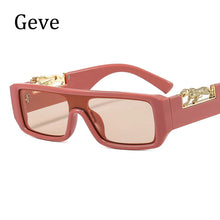 Carica l&#39;immagine nel visualizzatore di Gallery, Brand Design Women Small Square Sunglasses Luxury Rectangle Unique Sun Glasses Female Lady Eyeglass Shades Goggles UV400