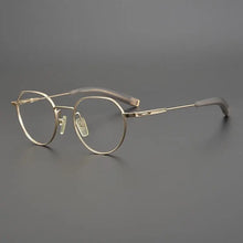 Load image into Gallery viewer, Brand Designer Titanium Glasses Frame Men Original Quality Eyeglasses Women Handmade Super Light Myopia Spectacles DLX108