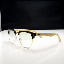 Load image into Gallery viewer, Brand Johnny Depp Wood Glasses Men Women Vintage Optical Eyeglasses Glasses Frame   Bamboo Spectacles Oculos De Grau