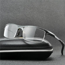Load image into Gallery viewer, Brand Luxury Aluminum Magnesium Eyeglass Frames Men Women Spring Hinge Sport Optical Glasses Frame Clear Lens Eyewear Frame NX