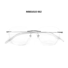 Load image into Gallery viewer, Brand MB Rim-less Optical Eyeglasses Frames Man Women Rimless Prescription Reading Myopia Hyperopia Glasses frames MB0101O
