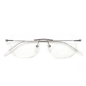 Brand MB Rim-less Optical Eyeglasses Frames Man Women Rimless Prescription Reading Myopia Hyperopia Glasses frames MB0101O
