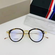 Load image into Gallery viewer, Brand Pure Titanium Glasses Frame Women Retro Round Prescription Eyeglasses Myopia Optical Eyewear Male spectacles tb908&amp;tbx011