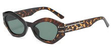 Load image into Gallery viewer, Brand Sunglasses Women Polygonal Small Steampunk Lrregular Ladies Cat Eye Vintage Sun Glasses UV400 Driving Shade