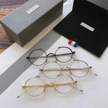 Load image into Gallery viewer, Brand Titanium Alloy Glasses Frame Prescription Small Face Round Eyeglasses Men Women Optical Spectacles Eyewear Oculos tbx910