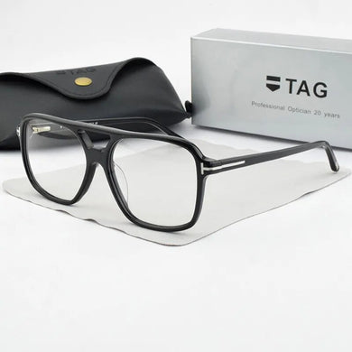 Brand optical Glasses Frame Men FT5585B square  Acetate Retro Classic large Eyeglasses Optical Myopia spectacle frames Women
