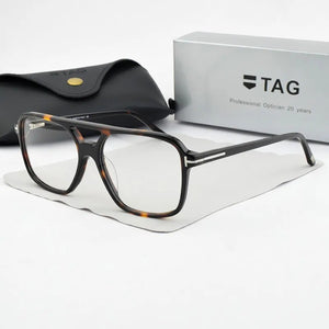 Brand optical Glasses Frame Men FT5585B square  Acetate Retro Classic large Eyeglasses Optical Myopia spectacle frames Women
