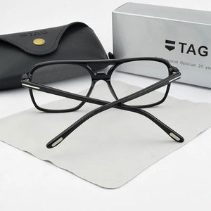 Brand optical Glasses Frame Men FT5585B square  Acetate Retro Classic large Eyeglasses Optical Myopia spectacle frames Women