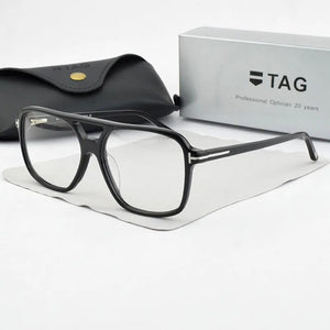 Brand optical Glasses Frame Men FT5585B square  Acetate Retro Classic large Eyeglasses Optical Myopia spectacle frames Women