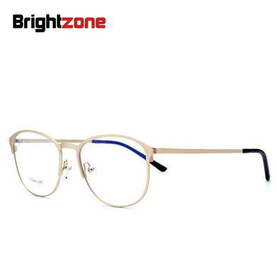 Brightzone Exquisite High Archives Spectacle Frame Men Women Exceed Light Titanium Alloy Myopia Glasses Eyeglasses Oculos Gafas
